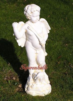 Amor Engel Engelchen Romantik Deko Garten Gartenfigur Statue Skulptur Figur