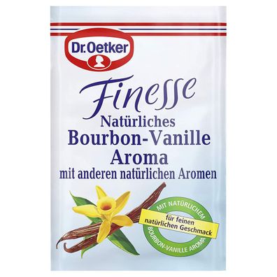 Dr. Oetker Finesse mit natürlichem Bourbon Vanille Aroma 2x5g