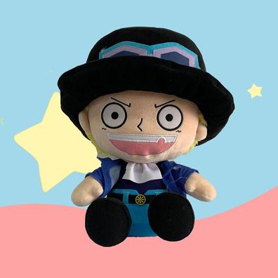 Anime ONE PIECE Sabo Plüsch Puppe Kinder Stofftier Spielzeug 60cm Geschenk