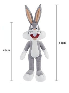 Anime Looney Tunes Bugs Bunny Plüsch Puppe Kinder Stofftier Spielzeug Geschenk