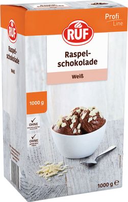 RUF Raspel Schokolade weiß 1000g