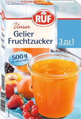 Ruf Gelier Fruchtzucker 3zu1