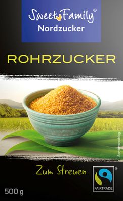 Fairtrade Rohrzucker braun