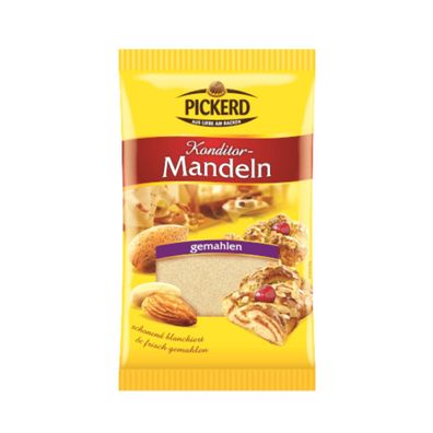 Pickerd Mandeln frisch gemahlen schonend blanchiert 100g