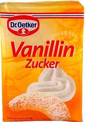 Dr. Oetker Vanillin Zucker, aromatisch und verfeinert süßspeisen 41g