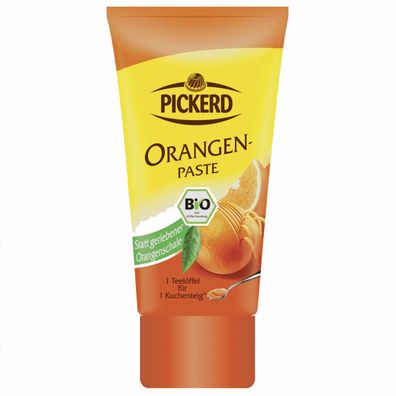 Pickerd Bio Orangen Paste statt geriebener Orangenschale 60g