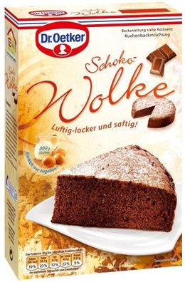 Dr. Oetker Schoko-Wolke, 4er Pack (4 x 455 g)