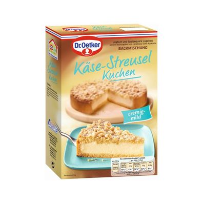 Oetker Käse-Streusel Kuchen Premium Familienkuchen 730g