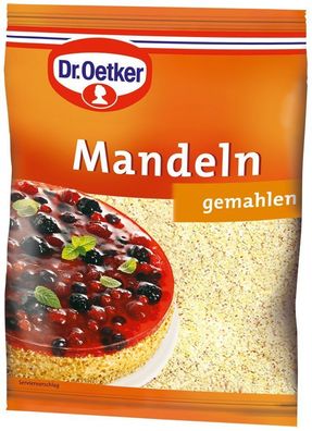 Dr. Oetker Mandeln gemahlen, 5er Pack (5 x 100 g)