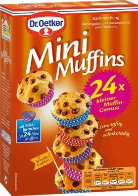 Dr. Oetker Mini Muffins, 4x 270g