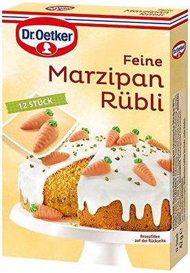 Dr. Oetker Feine Marzipan Rübli, 4er Pack (4 x 42 g)