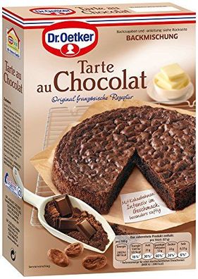 Dr. Oetker Tarte Au Chocolat, 4er Pack (4 x 470 g)