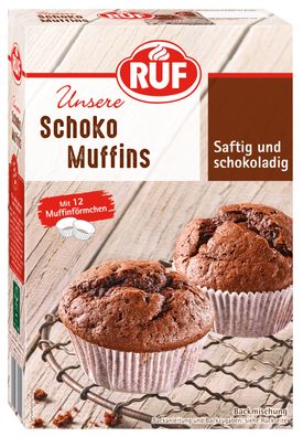 Ruf Backmischung Schoko Muffins