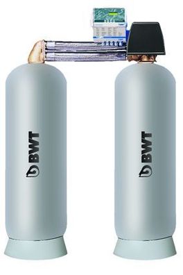 BWT Trinkwasserenthärter Rondomat Duo 6 DN50, 6 m3/ h, DVGW-gepr. 11153