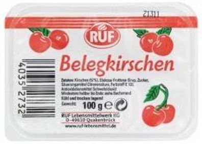 Ruf Belegkirschen Rot 100g