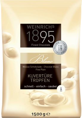 Weinrichs Weiße Tropfen - Kuvertüre - 1500g