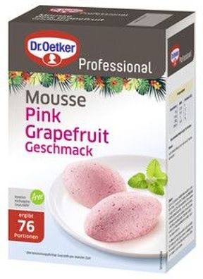 Dr. Oetker Mousse Pink Grapefruit