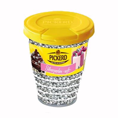 Pickerd Silberperlen soft Dekor Streusel crispy weich 100g 5er Pack