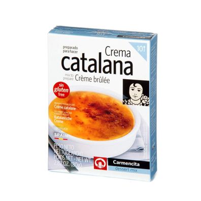 Carmencita Katalanische Creme Créme brulée Dessert Mix Glutenfrei 80g