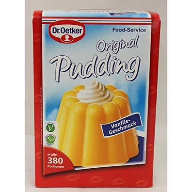 Dr Oetker klassischer Pudding mit Vanille Geschmack 2500g