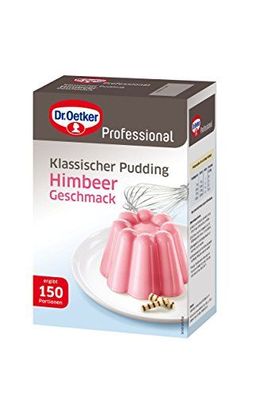 Dr Oetker Professional Klassischer Pudding mit Himbeer Geschmack