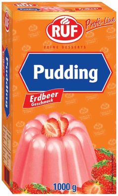RUF Erdbeer-Geschmack Puddingpulver