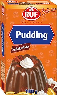 RUF Schokolade Puddingpulver 1000g