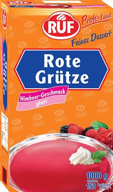 RUF Rote Grütze Himbeer-Geschmack 1000g
