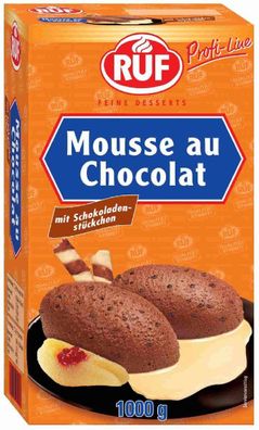 RUF Mousse au chocolate mit feinen Schokoladenstückchen 1000g