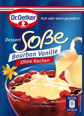 Dr. Oetker Dessert-Soe Bourbon Vanille, 5er Pack (5 x 39g/250 ml)