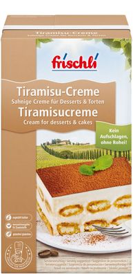 Frischli Tiramisu Creme garantiert eine maximale Produktsicherheit 1000g