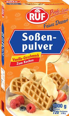 RUF Soßenpulver Vanille Geschmack zum Kochen 1000g 10er Pack