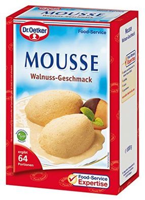 Dr. Oetker Mousse Walnuss-Geschmack 1 kg, 1er Pack (1 x 1 kg)