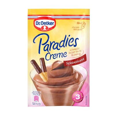 Dr. Oetker Paradies Creme Schokolade softig leichtes Cremedessert 74g