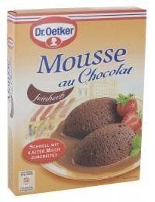 Dr. Oetker Mousse au Chocolat feinherb mit hohem Kakaoanteil 86g