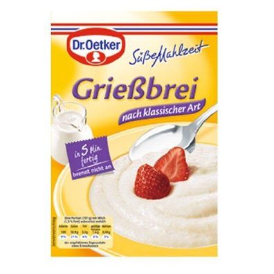 Dr. Oetker Süße Mahlzeit Grießbrei 2 Packg.