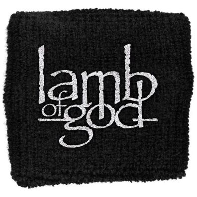 Lamb Of God Logo Schweißband-Sweatband Neuware und Original Lizensierter Artikel!