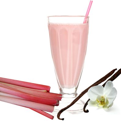 Rhabarber Vanille Geschmack Whey Proteinpulver Eiweißpulver mit L-Carnitin