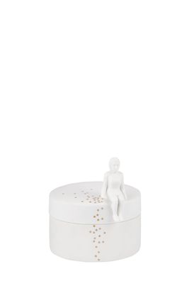 Porzellangeschichten Dose "Konfetti" Räder Design