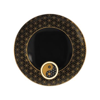 Goebel Lotus Yin Yang Teller 'Yin Yang schwarz' 2023