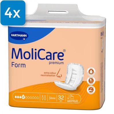 MoliCare® - Premium Form 4 Tropfen, 4 x 32 Stück