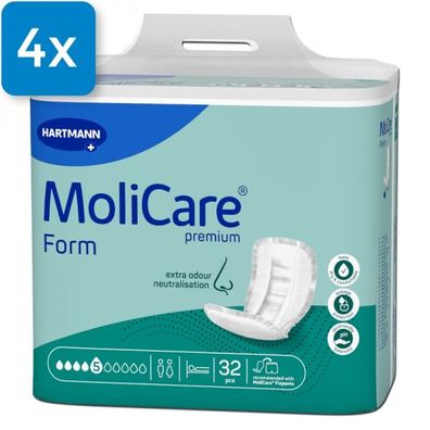 MoliCare® - Premium Form 5 Tropfen, 4 x 32 Stück