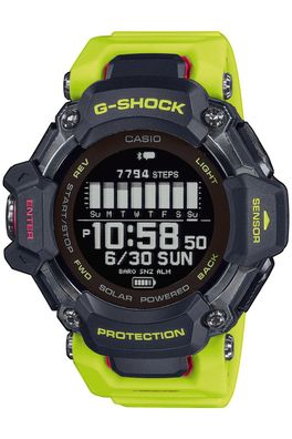 Casio G-Shock G-Squad Digitaluhr Bluetooth Gelb/ Schwarz GBD-H2000-1A9ER