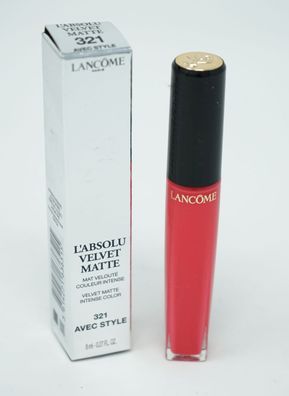Lancome L'Absolu Velvet Matte Lipgloss 321 Avec Style