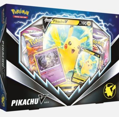 Pokémon Sammelkarten TCG Pikachu V Box 2022 March Englisch