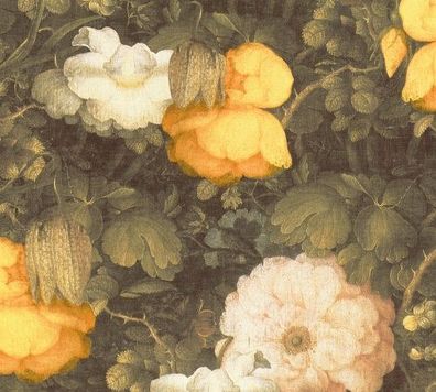 A.S. Création Tapete - Metropolitan S, # 369211, Vliestapete, floral, braun-grün