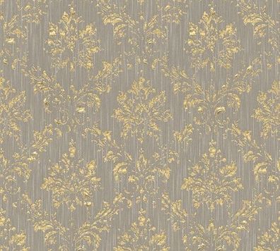 A.S. Création, Metallic Silk, # 306625, Vliestapete, Beige Metallic