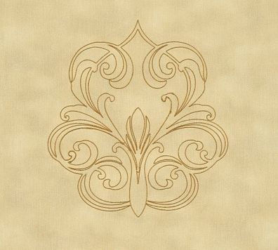 A.S. Création, Nobile, # 969835, Vliestapete, Gelb Metallic, 3,20 m x 0,70 m