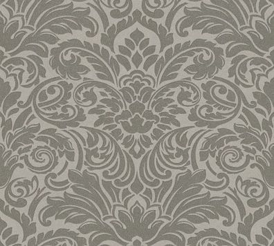 A.S. Création, Luxury wallpaper, # 305453, Vliestapete, Grau Metallic