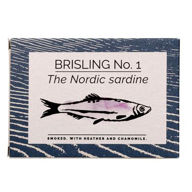 FANGST Brisling No. 1 die nordische Sardine geräuchert mit Heidekraut & Kamille
